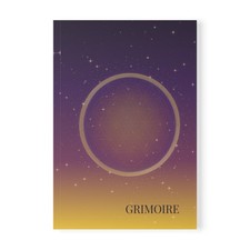Sunrise/Sunset Flower Of Life GRIMOIRE celestial Notebook Softcover A5