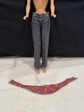 Vintage Barbie Best Buy # 3351 Good Sports Jeans & TLC SCARF No Doll Read