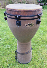 Remo 12" Earth Djembe Weather resistant hand drum GOOD condition