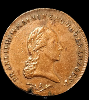 AUSTRIA 6 Kreuzer 1800 S - Copper - Franz II | eBay