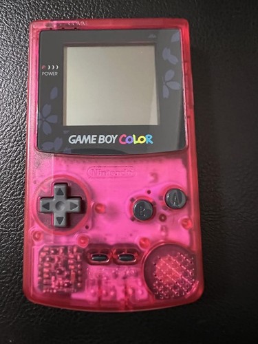 SWGA Game Boy Sakura Wars Commemorative Version handheld system cherry pink - Picture 5 of 12