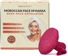 Face Exfoliator and Skin Care Tool – Gentle Scrubber Pad for Daily Use Pink 