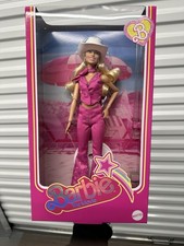 Barbie La Película Muñeca Coleccionable Margot Robbie Como Barbie En Rosa Western Outfit