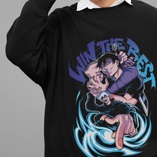 Jujutsu Kaisen Sweatshirt Toji Fushiguro Sweater JJK Anime Pullover Megumi Gojo