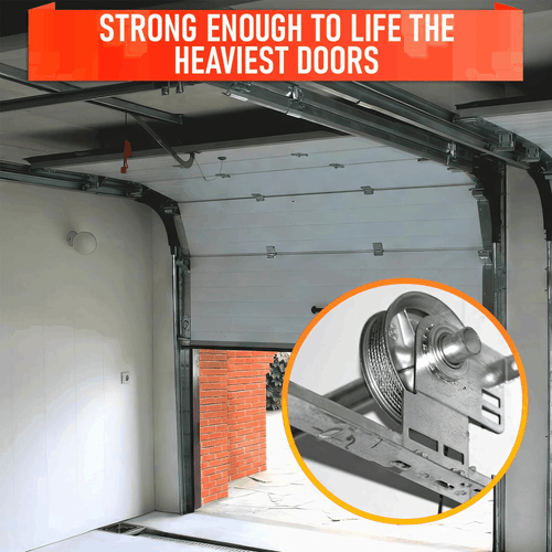 Garage Door Cable for 7 ft Door – 8 ft 6 in Long Heavy Duty 304 Steel - Picture 6 of 9