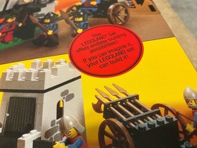 LEGO land Castle: Battering Ram (6062) medieval fortress set new sealed 1987
