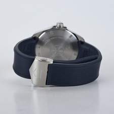 TAG Heuer Aquaracer WAY101C Blue 43mm Quartz Men's Watch + Box & Manual 5