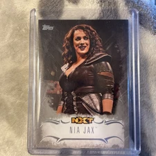 2016 Topps WWE Undisputed NXT Prospects Silver /50 Nia Jax #NXT-23 Rookie RC