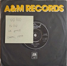 Wings Girls School Vinyl Record 7" VG/VG R6018 1977