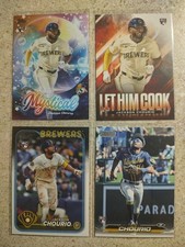 Jackson Chourio (4) Card Rookie Lot II