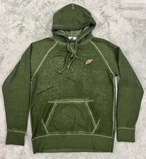 Mountain Dew Hoodie Mens L Green Lightweight Kangaroo Pocket J America Y2K