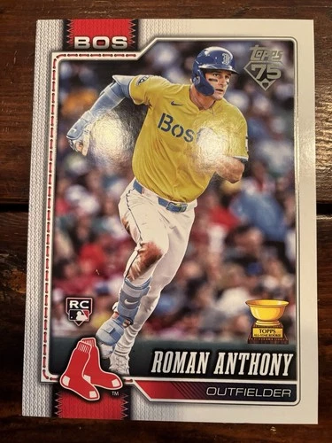 2026 Topps #189 Roman Anthony RC - Jumbo Card - Boston Red Sox