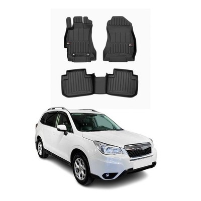 OMAC Premium Floor Mats for Subaru Forester 2014-2018 Heavy Duty All-Weather 3x