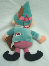 RARE Rudolph Misfit Toys HERMIE Plush STUFFED ANIMAL  TOY CVS Embroidered Logo