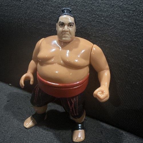Hasbro Red Pants Yokozuna WWF Series 8 Loose 1993 ...