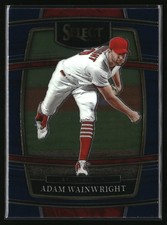 2022 Panini Select #93 Adam Wainwright Blue Retail Base