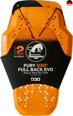 Furygan Full Back Fury D3O EVO ? Level 2 zugelassener D3O-Rückenprotektor ?