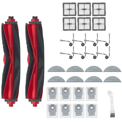 Main Roller Brush Filter Dust Bag Mop for Roborock Q10 PF/Q10 PF+/Q10 VF/Q10 VF+