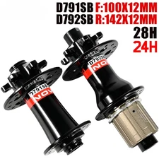 MTB Bicycle Disc Hubs Boost 8 9 10 11Speed 28h 6 Nail Brake 24Holes Central Lock