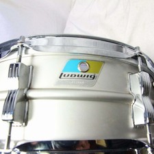 Ludwig L-404 70s Acrolite 14x5 Snare Drum Vintage Used