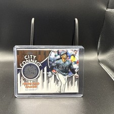 2026 Topps Series 1 City Connect Relic Fransico Lindor CC-FL New York Mets