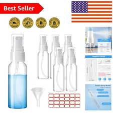 Versatile 30ml Mini Spray Bottle Set - Perfect for Makeup & Hair Products