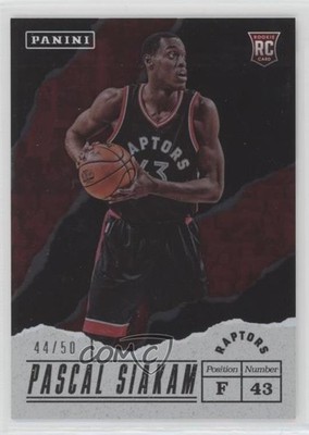 2017 Panini Father's Day Foil 44/50 Pascal Siakam #45 2zu