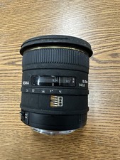 Sigma 10-20mm f4-5.6 Lens & Canon Speedlite 5...