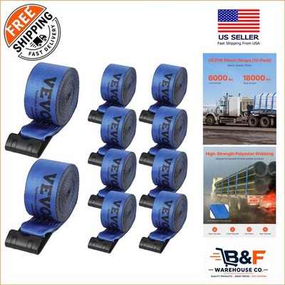 Versatile 4'' x 30' Tie Down Straps, 18,000lbs Strength for Trucks & Trailers