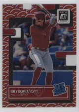 2022 Panini Donruss Optic Rated Rookie Photon Prizm Bryson Stott #134 07d9