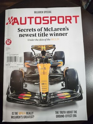 Autosport magazine Dec 2025 Secrets of McLaren's newest title winner: MCL39