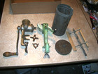 Antique Primitive Kitchen Climax Grinder Hand Crank Berry Press Ice Cream Maker