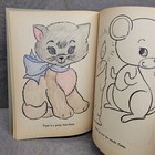 Vintage Coloring Book Skyrocket Bonnie Books 1960s Children Space Rockets Moon — photo 10