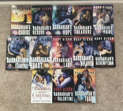 Ice Planet Barbarians - Ruby Dixon - Lot Of 13 Paperbacks - Erotic Sci-fi