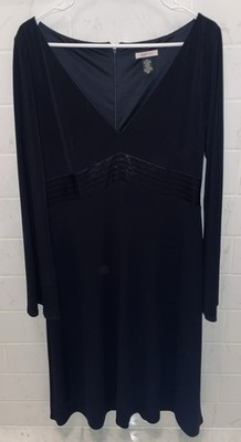 JANESTREET Jane Street Y2K Black Empire Waist Dress Women s 10 Back Zip