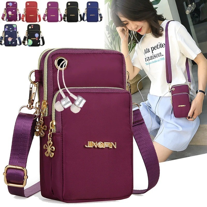 Small Cell Phone Purse Wallet Shoulder Bag Case Cross-body Pouch Handbag Women