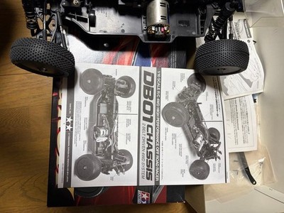 Tamiya DB01 Durga RC Off-Road Car Chassis Only Off-Road Tires 1/10