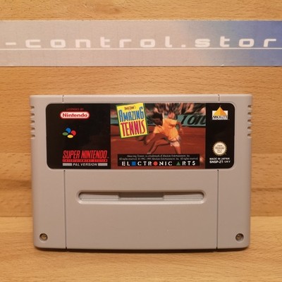 Super Nintendo Spiele Games DAVID CRANES AMAZING TENNIS SNES Spiele Sammlung PAL