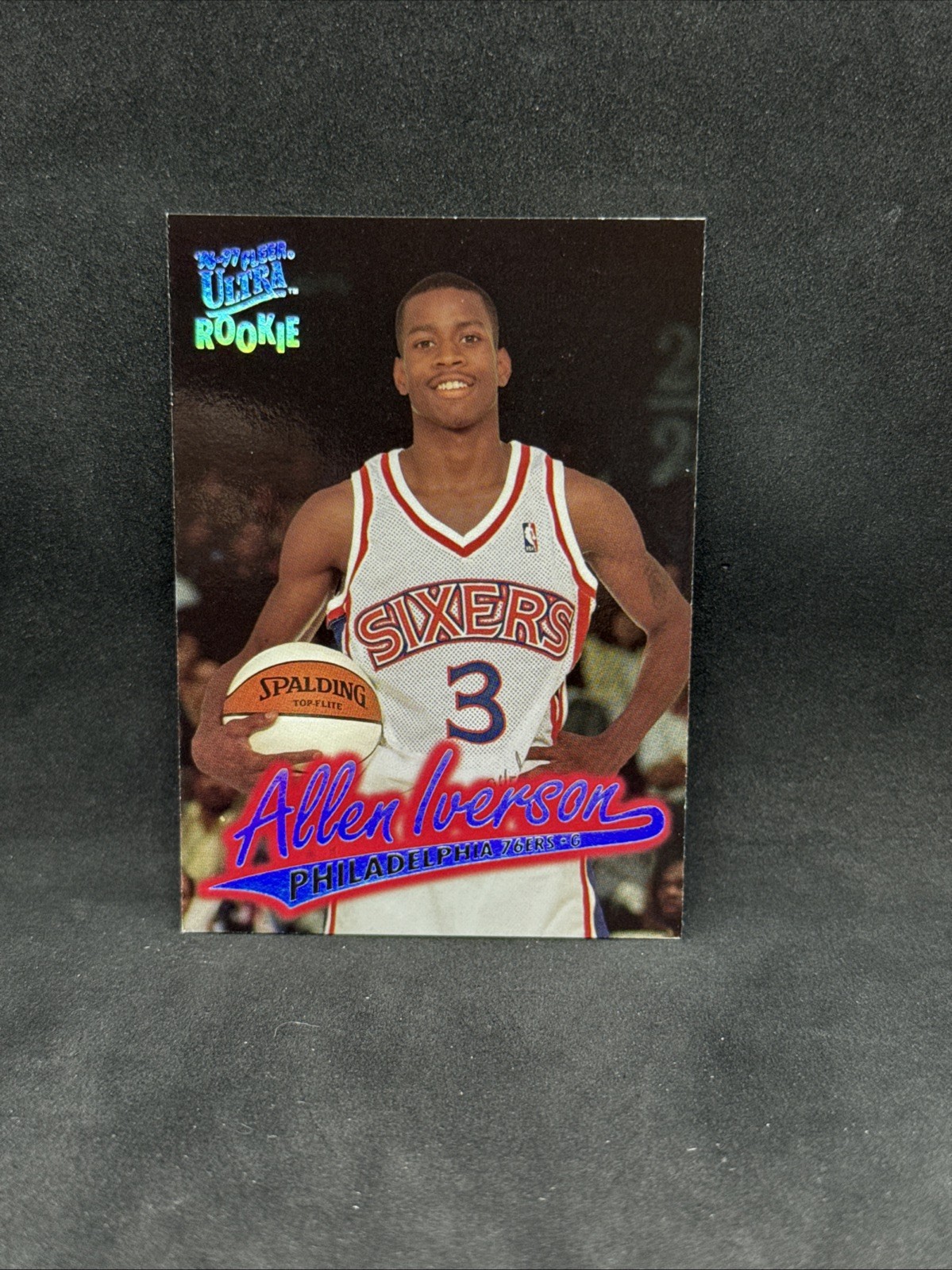 1996-97 Fleer Ultra Allen Iverson #82 (RC) 6