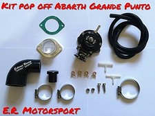 Valvola Pop Off Regolabile NERA modello RS Fiat Punto Abarth