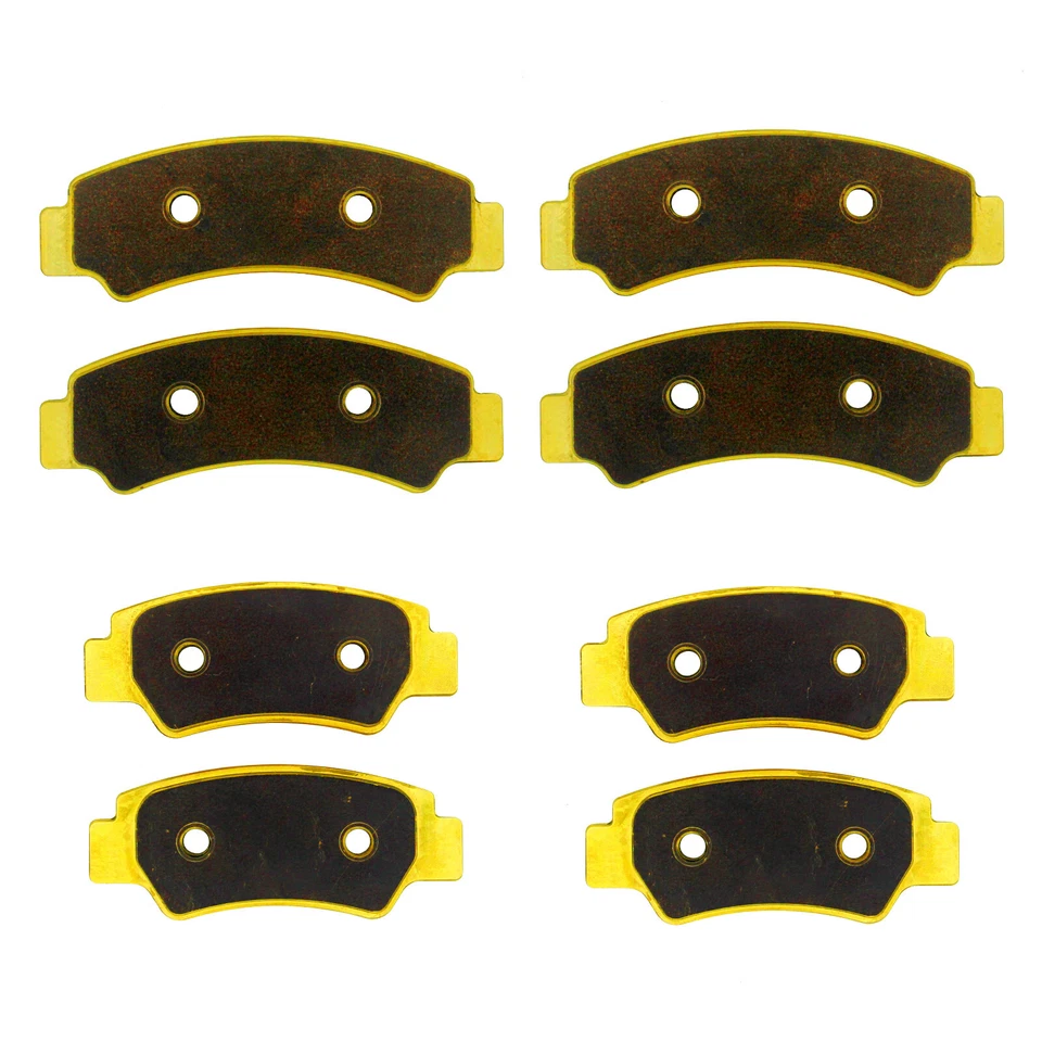 CF Moto UFORCE 500/600/800/1000 2018-2024 Brass Brake Pad Set Front & Rear - Image 2 of 4