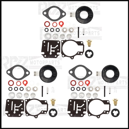 Kit De Réparation Carburateur Pour Johnson/Evinrude 50-75 CV - Pièces De Rechange Complètes Avec Flotteur, Référence 392061