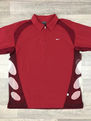 NIKE ナイキ テニス ウェア シャツ フェデラー 赤 レッド レア 希少 NIKE ナイキ テニス ウェア シャツ フェデラー 赤 レッド レア 希少