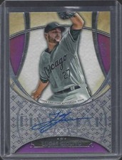 LUCAS GIOLITO 2017 TOPPS 5 FIVE STAR PURPLE ON CARD AUTO #D 14/50