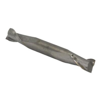 1/16 Carbide 4 Flute Uncoated (Bright) Double End Stub End Mill