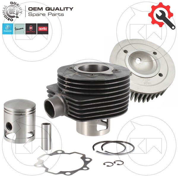 Kit Zylinderkit 150Cc Ø57,8 Testata OEM Piaggio Vespa Cosa 125 2T-image