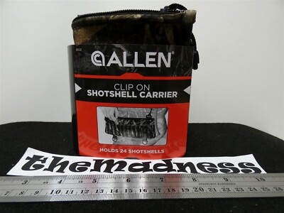 New Allen Clip On Shotshell 24 Shotgun Shell Carrier Realtree Max-5 Design #2515