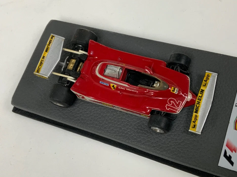 1/43 Western Models Ferrari 312 T4 F1 1979 Gilles Villeneuve MG843 Base Personalizada Foto 4 de 4