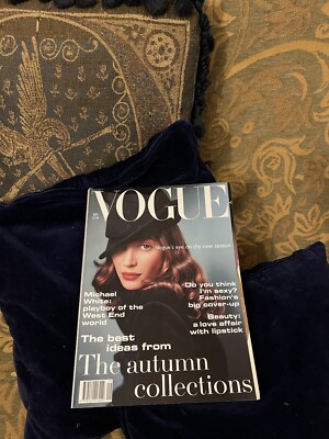 VOGUE UK Magazine Sept 1993 Christy Turlington cover VGUC | eBay UK