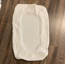 Carter  s Off White Bubble Dot Changing Pad Cover